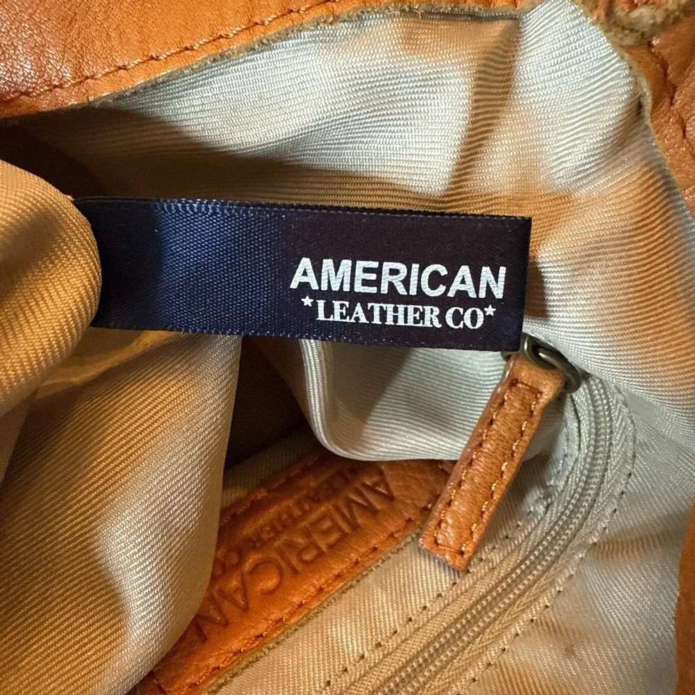 American Leather Hobo Bag - Classic Shoulder Tote